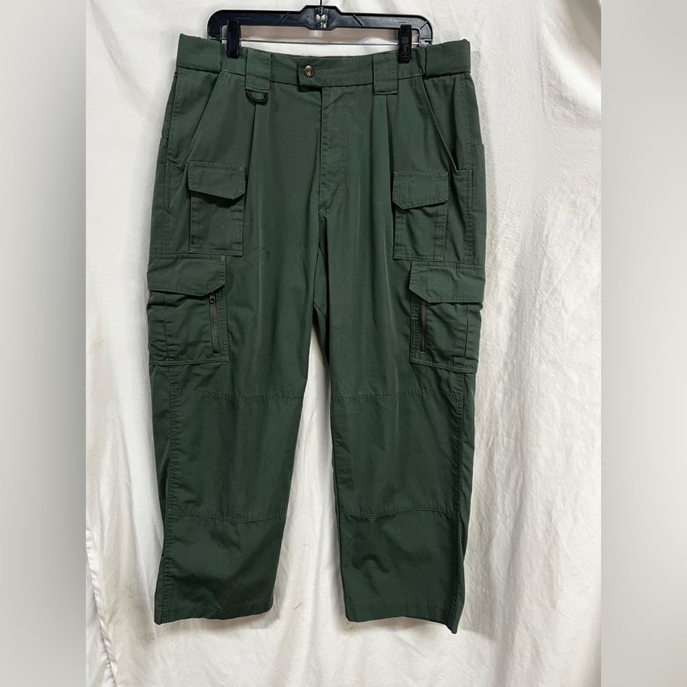 Men's Blackhawk! Warrior wear Tactical Cargo Pants Olive Green Size 38x32
